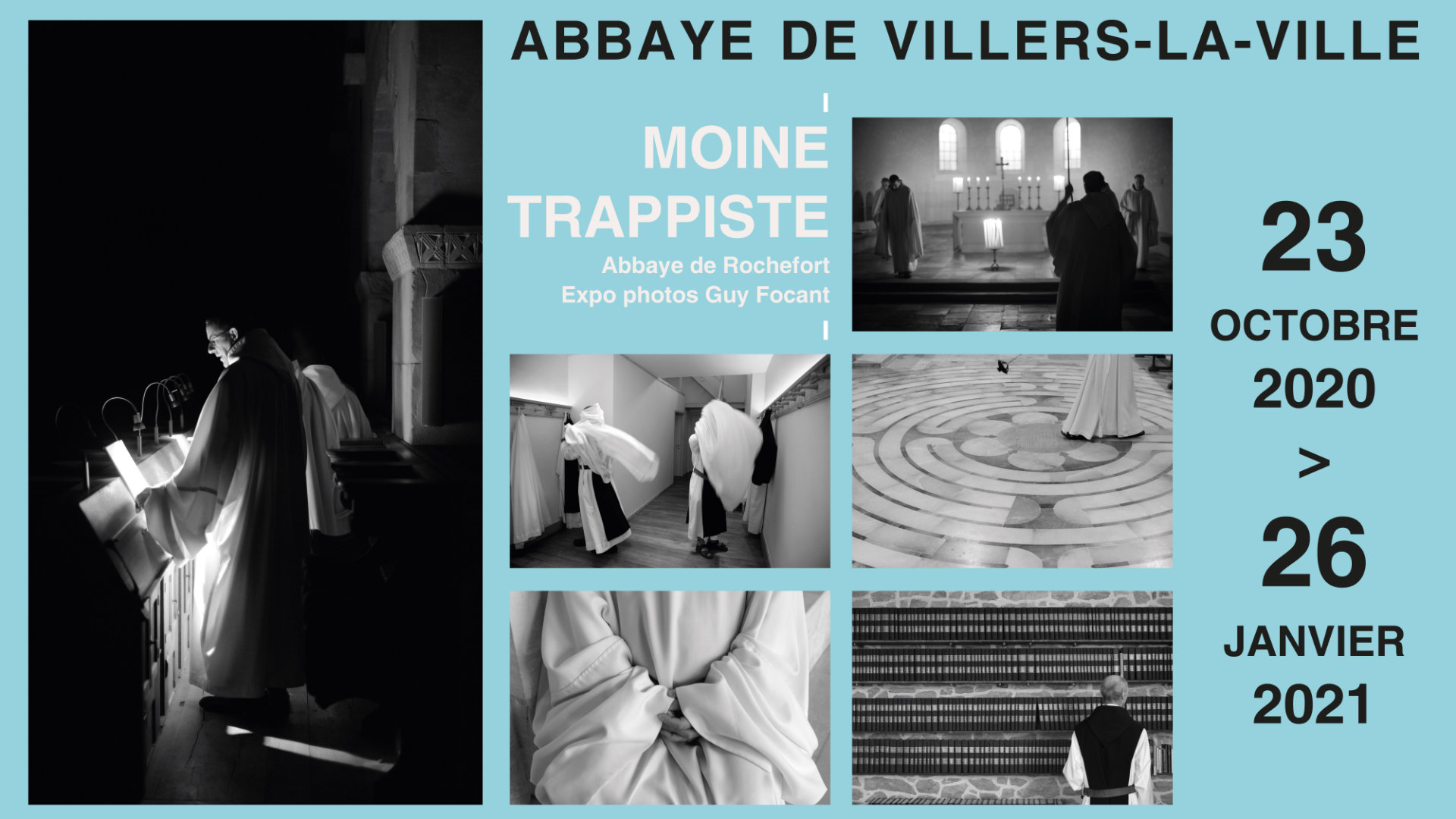Expo Moine trappiste. Abbaye de Rochefort par Guy Focant