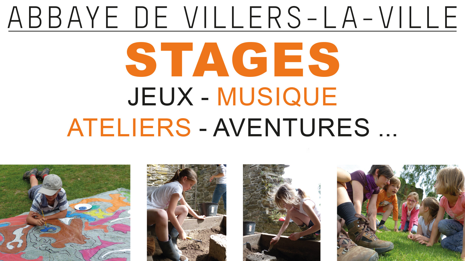 Stages à l'Abbaye